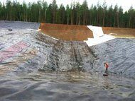 Геомембрана ПВД и ПНД Геомембрана ПВД и ПНД фото